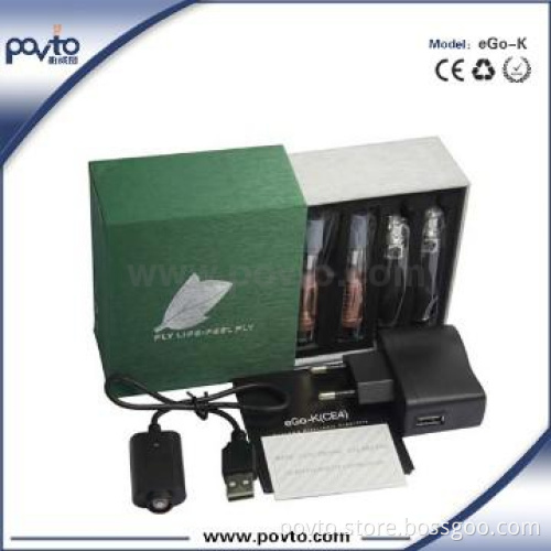Classic auto/manual starter kits e cig 350mah battery with ce4